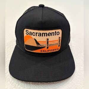 Sacramento Bart Bridge Flat Brim Hat